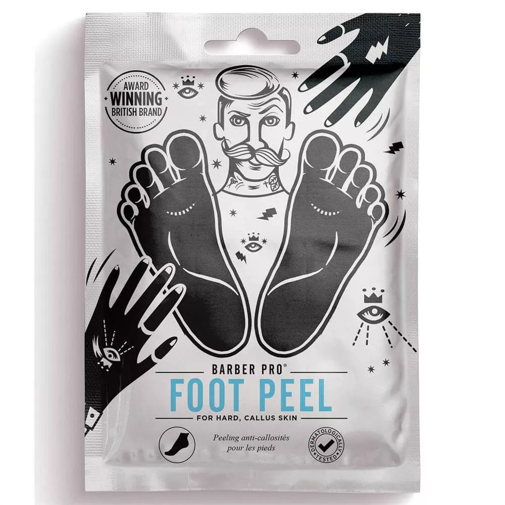 BARBER PRO Gentlemens Foot Peel Booties- 1 Pair
